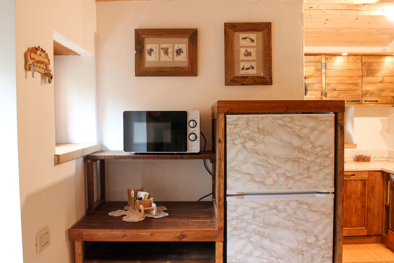 microonde e frigo
